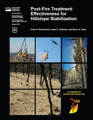 Post Fire Treatment Effectiveness Hillslope Robichaud etal 2010