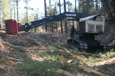Slash Spreading Equipment Slash creating and spreading equipment