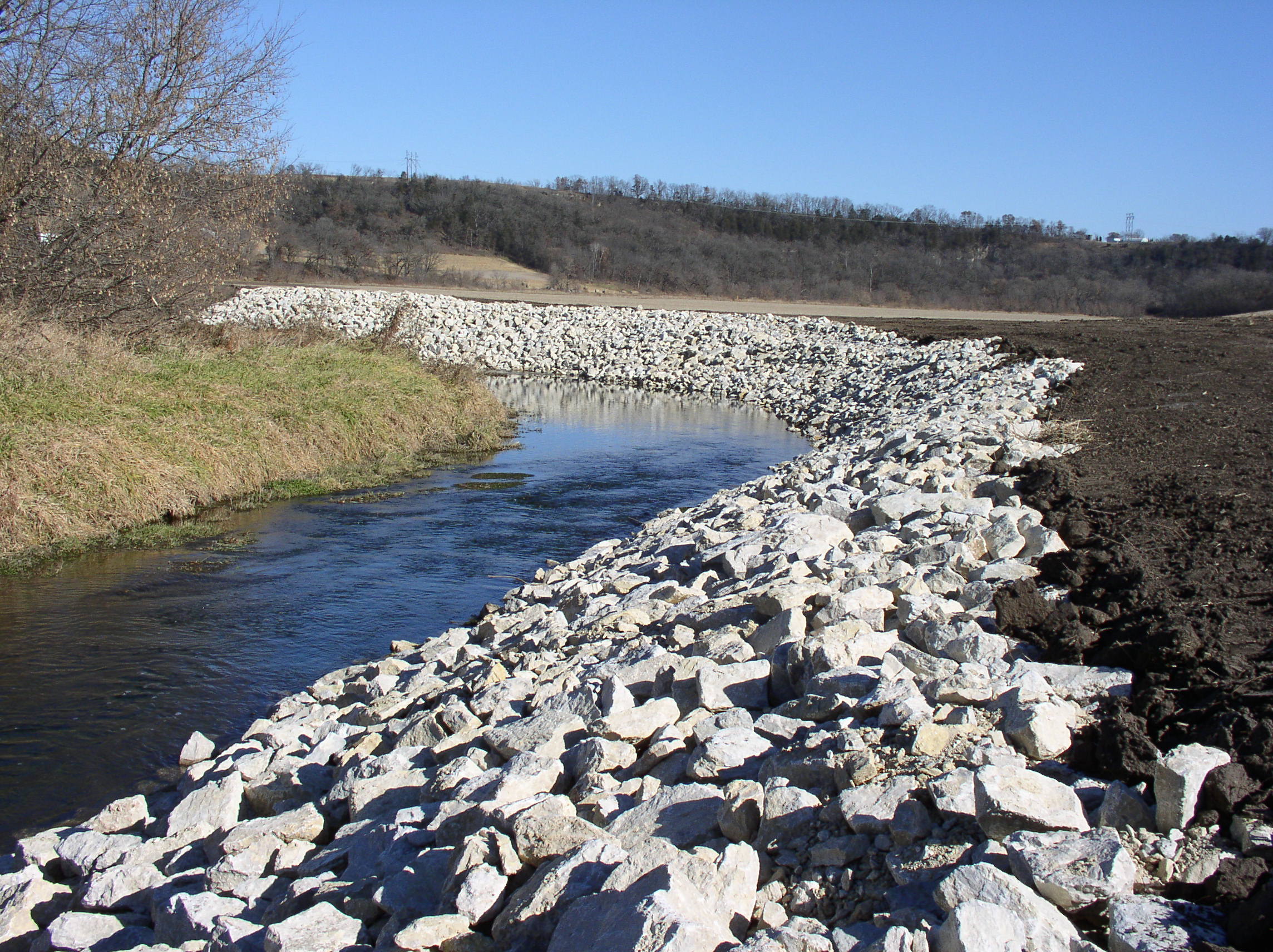 streambank armoring post fire