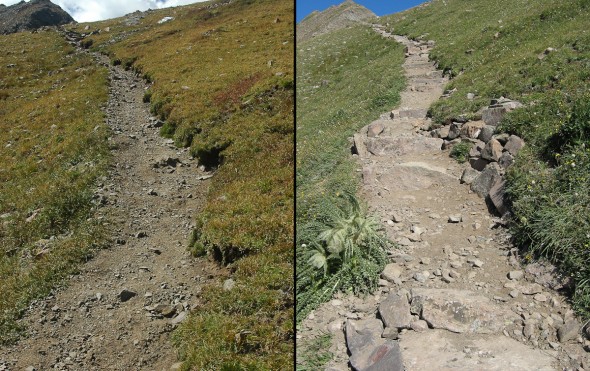 trail stabilization post fire